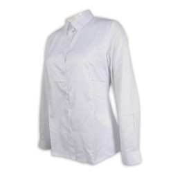 R279 Order Women's White Shirt Slim 65% Cotton 35% Poly Singapore Shirt Manufacturer R279 Order Women's White Shirt Slim 65% Cotton 35% Poly Singapore Shirt Manufacturer